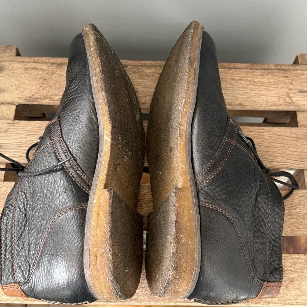 Johnston & Murphy mens chukka boots sz 9.5 leather A28‎